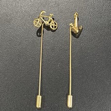 2 Pieces Lapel Pin Set Fancy Men Suit Brooches