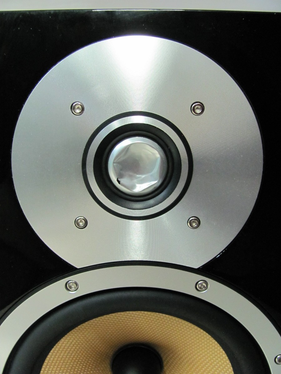 B&W BOWERS & WILKINS CM5 SPEAKERS MAIN BOOKSHELF SET OF 2 COSMETIC
