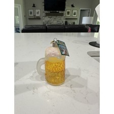 Old World Christmas Ornaments Mug of Beer NWT 2002 4"