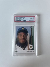 Star Rookie Ken Griffey Jr #1 (RC) 1989 Upper Deck  PSA 8
