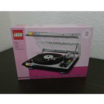 LEGO 40699 Retro Record Player, limitierte Auflage, Komplettset, 12+, Schachtel