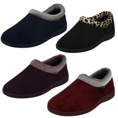 Damen Rosebank Freizeit Slipper Alltag Voll Hausschuhe Camilla
