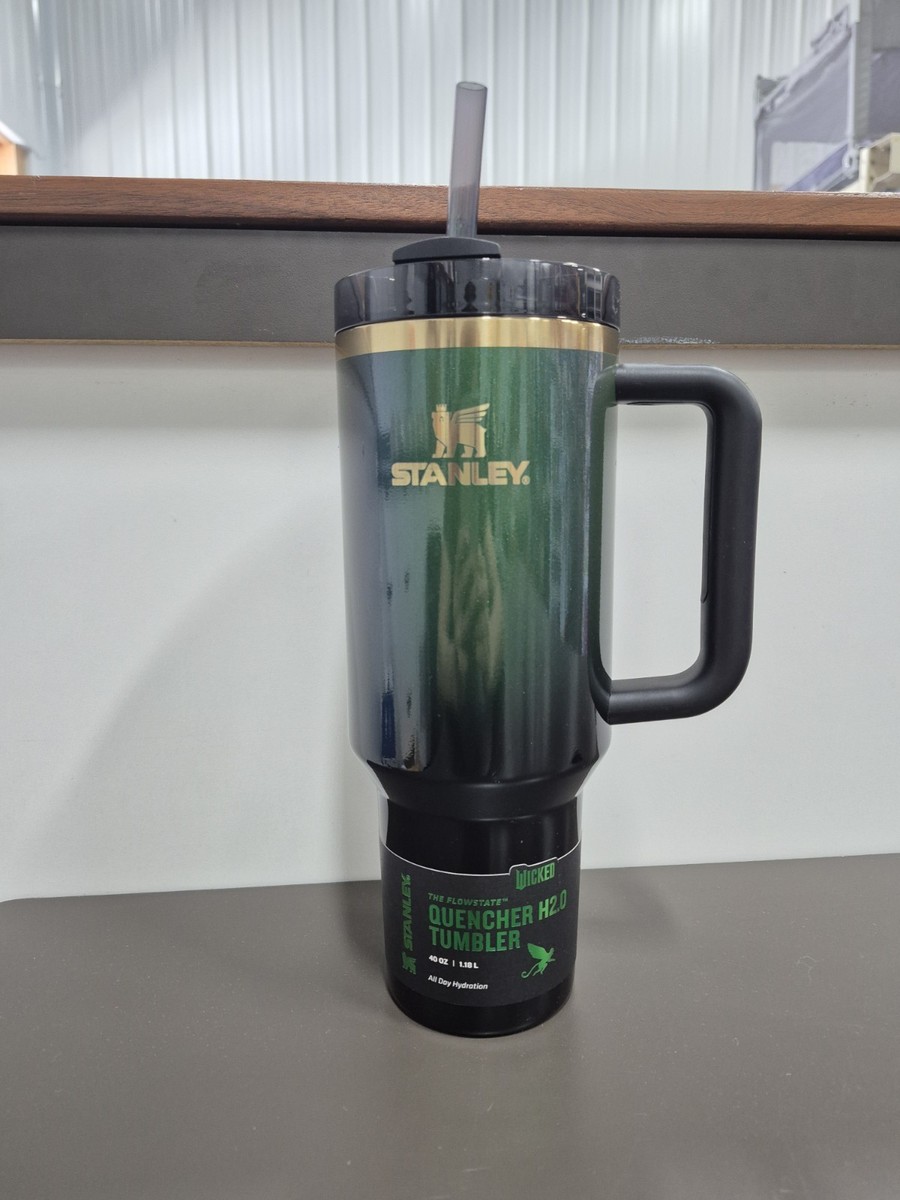 40oz WICKED Tumbler ELPHABA Target Exclusive AUTHENTIC New BUT HAS