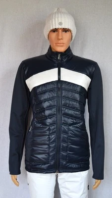 BOGNER KOLYA HERREN HYBRIDJACKE SOFTSHELL JACKE BLAU Stretch 350 € Gr 50 L NEU - Bild 1 von 4