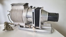 1920s W. Butcher & Sons Magic Lantern Projector Aluminium, Original Case