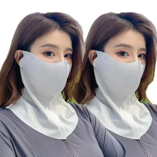 Sommer Nackenschutz Sonne Seamless Radsport Sonnenschutz Atmungsaktiv Eis Seide M AUN - Bild 14 von 19