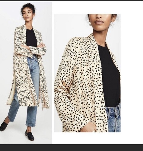 Cupcakes and cashmere leopard duster 
