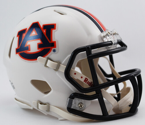 Auburn Tigers NCAA Revolution Speed Mini Football Helmet