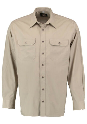Jagdhemd  Freizeithemd Outdoorhemd Hemd 1/1 Arm Os-Trachten Safari natur-beige - Bild 1 von 3