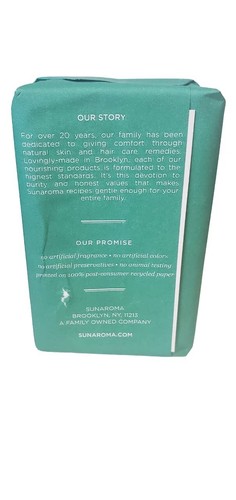 Sunaroma Eucalyptus with Tea Tree Oil and Ginger Soap Bar 8oz (2 bars) - Picture 2 of 3