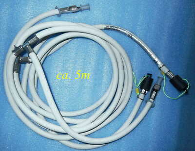 5m DRÄGER ATEMGAS SAUERSTOFFLEITUNG Druckluftschlauch Oxygen Gas Breathing Hose