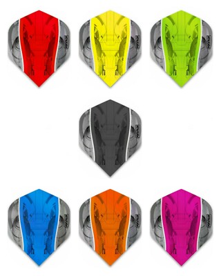 Pentathlon Dart Flights Silver Edge | Standard 100 Micron | Sets & Farbauswahl