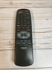Toshiba VC-683T Dark Gray TV VCR plus Remote Control OEM Works Great