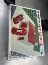 Plasticville Bachmann 0.27 Scale Made In USA fire station SEALED Box Lionel