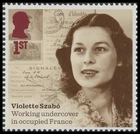 GB 5318 Valour and Victory Violette Szabó 1st single MNH 2025