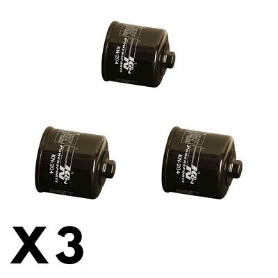 3 Pack K&N Oil Filter for Kawasaki Teryx KRF800F 2022