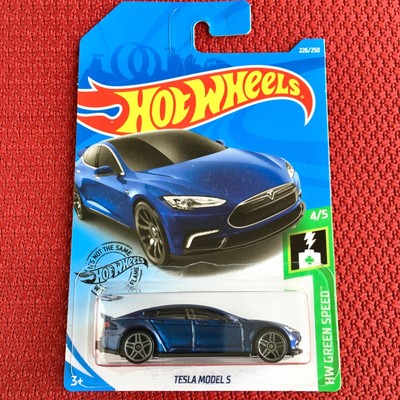 Hot Wheels Mattel Tesla Model S Car Toy Brand New Ebay