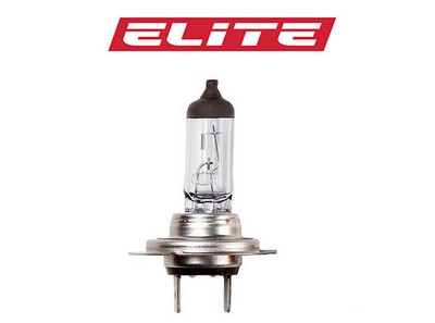 1 BOMBILLA ELITE H7 STANDARD COCHE MOTO LAMPARA NORMAL HOMOLOGADA CALIDAD |