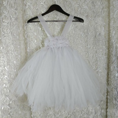 fluffy flower girl dress