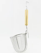 Large Round Wok Strainer Colander Frying Basket good for Rinsing Boiling Frying