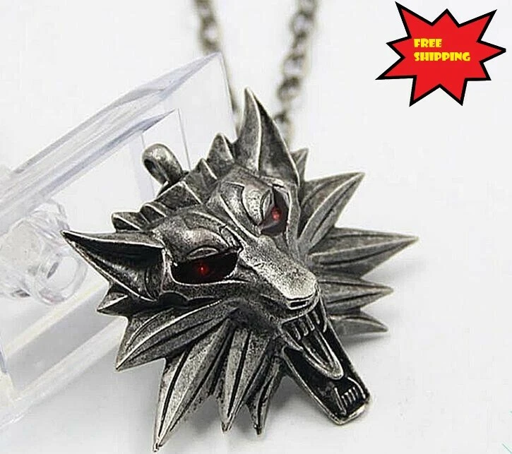 The witcher 2024 medallion necklace