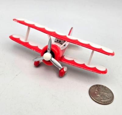 Disney Pixar Planes Take Flight Propwash Junction Biplane 1:55 Scl