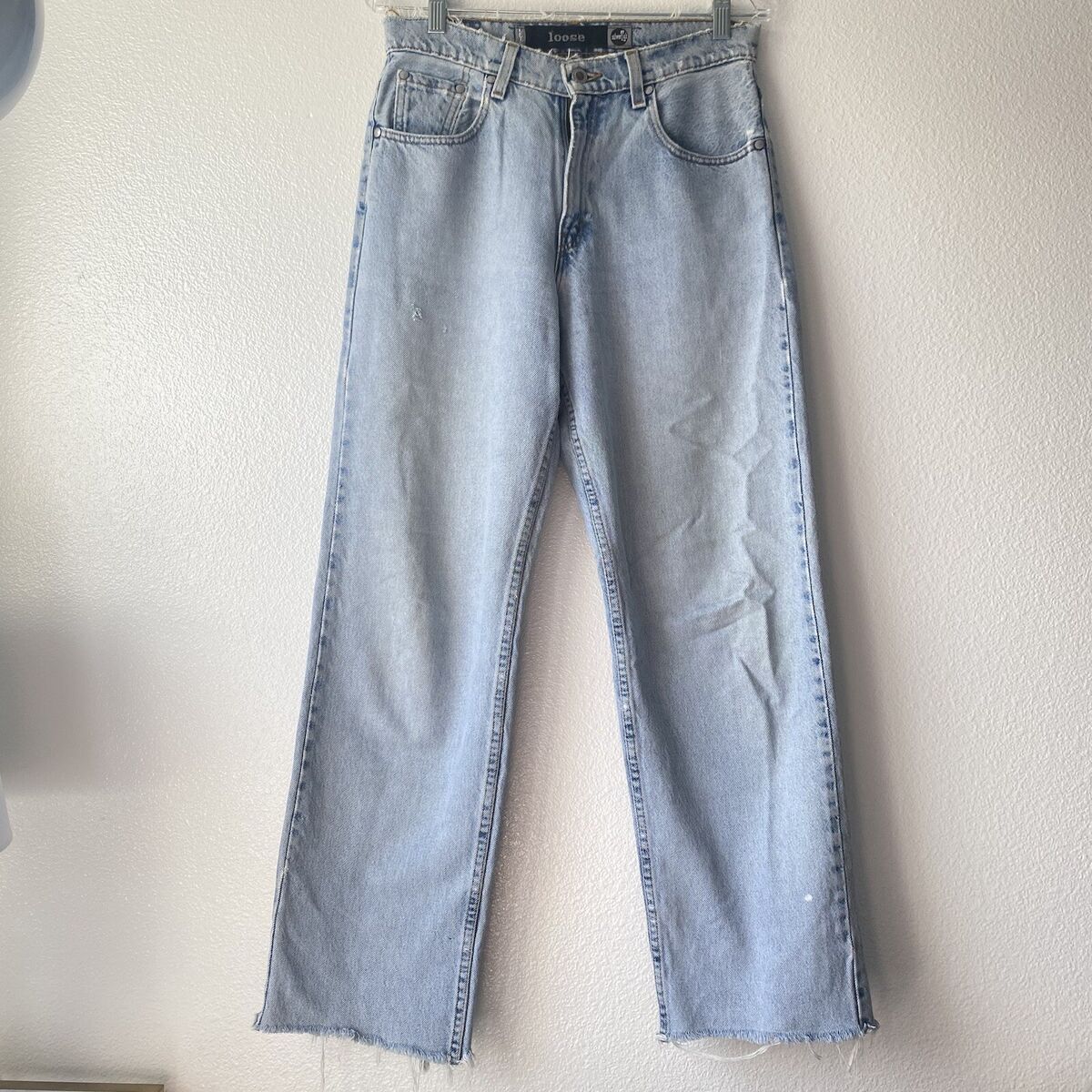 Vintage Levi's Silver Tab Loose High Waisted Straight Leg Vintage Levi's Silver Tab Loose High Waisted Straight Leg