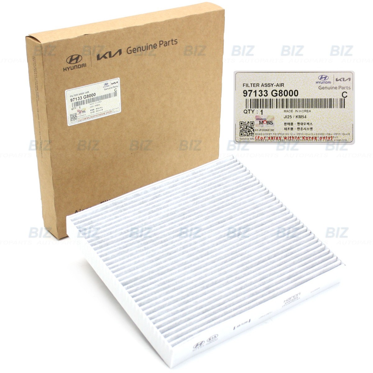 Genuine Cabin Air Filter for 2018-2025 Kia K900 Stinger Telluride