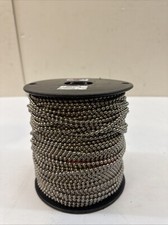 Stainless Steel Beaded Ball Pull Chain Spool Of 500' Feet