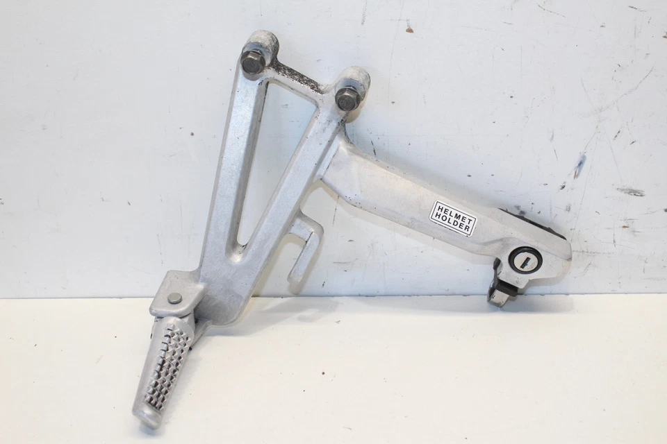 Honda CBR600 F2 1991-1994 estriba trasera izquierda y soporte OEM Foto 2 de 4