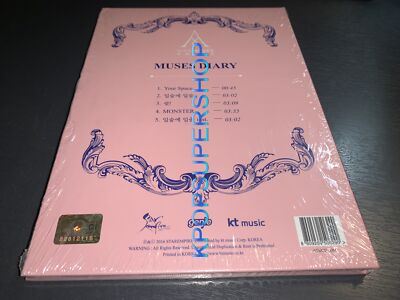 9Muses A Mini Album Muses Diary CD Photobook Photocard New Sealed