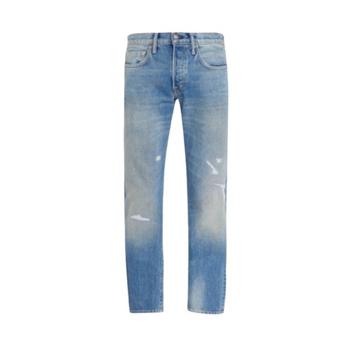 Tom Ford Men's Slim Fit Distressed Jeans 31 - Picture 14 of 15