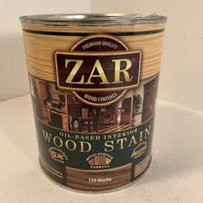 ZAR 119 MOCHA Oil Based Interior Wood Stain 1 Quart
