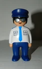 VTG Vintage 1990 Playmobil Airplane Pilot w/ Sunglasses Toy Figure geobra