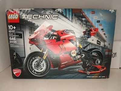 LEGO TECHNIC: Ducati Panigale V4 R (42107) OPEN BOX * SEALED PARTS BAGS *