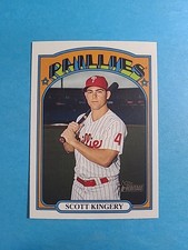 Scott Kingery 2021 Topps Heritage Baseball Card # 393 J0738