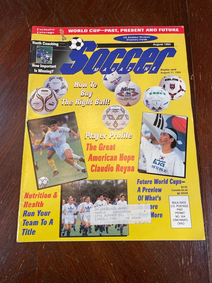 25+ Soccer 1994 Vintage Sports Publications for sale | Updated Oct