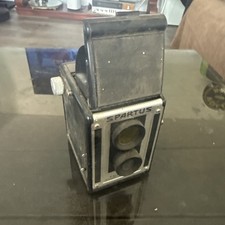 Vintage Spartus Full-Vue Twin Lens Reflex TLR Camera Chicago USA Untested