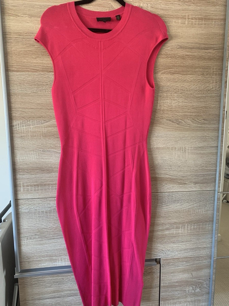 Ted Baker Women's Knit Bodice Dress Size UK