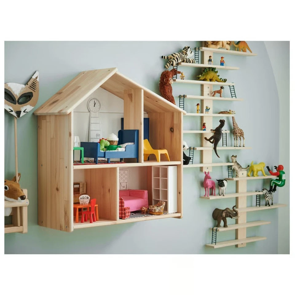 IKEA FLISAT Doll house/wall shelf, 502.907.85, New, Free Shipping - Image 3 of 4