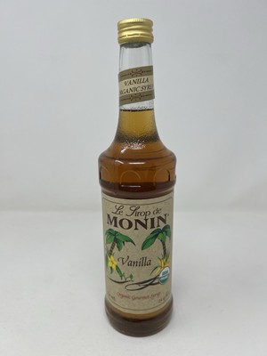 Monin Organic Vanilla Flavoring Syrup, 25.4 oz (Free Shipping)