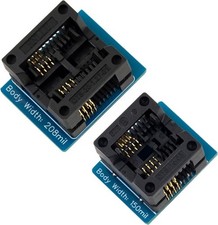 SOP8 to DIP8 IC Socket Adapter Module 150mil 200mil 208mil Programmer Socket