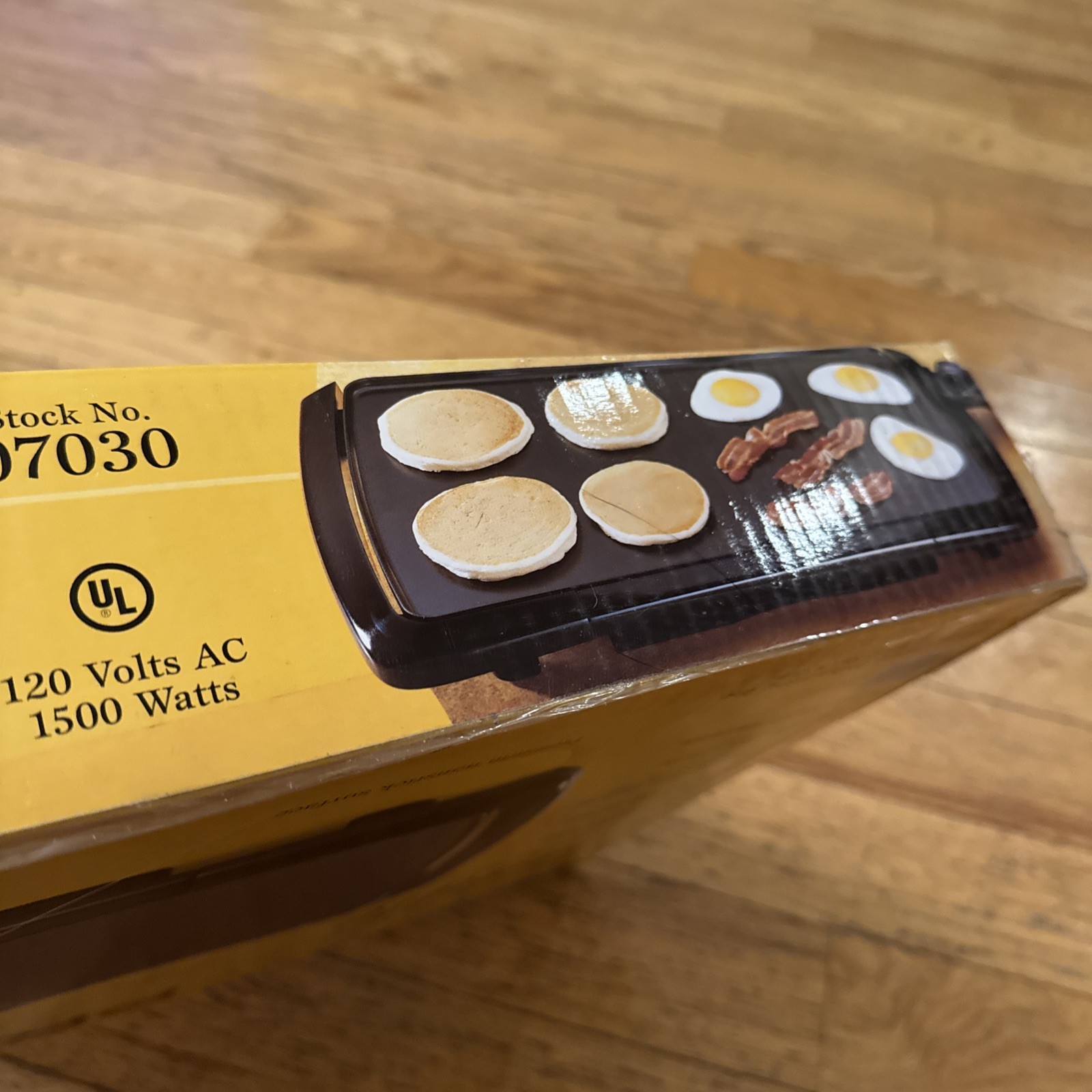 Presto 07030 1500-Watt Cool Touch Electric Non Stick Griddle Sealed NEW