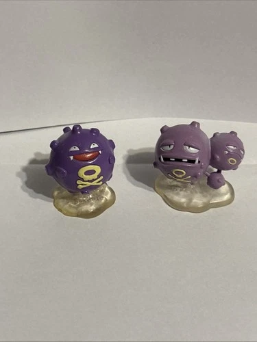 Vintage TOMY Pokemon Figure Set Koffing Weezing CGTSJ