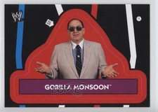 2012 Topps Heritage WWE Stickers Gorilla Monsoon #11 0a3