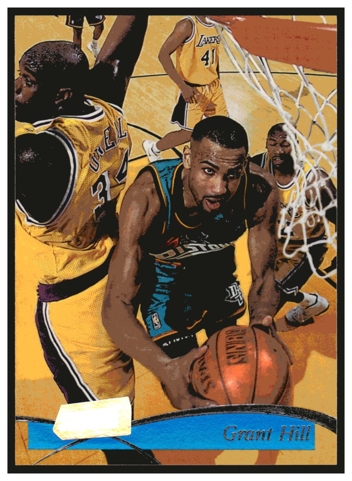1997-98 Stadium Club #145 Grant Hill ~ Detroit Pistons