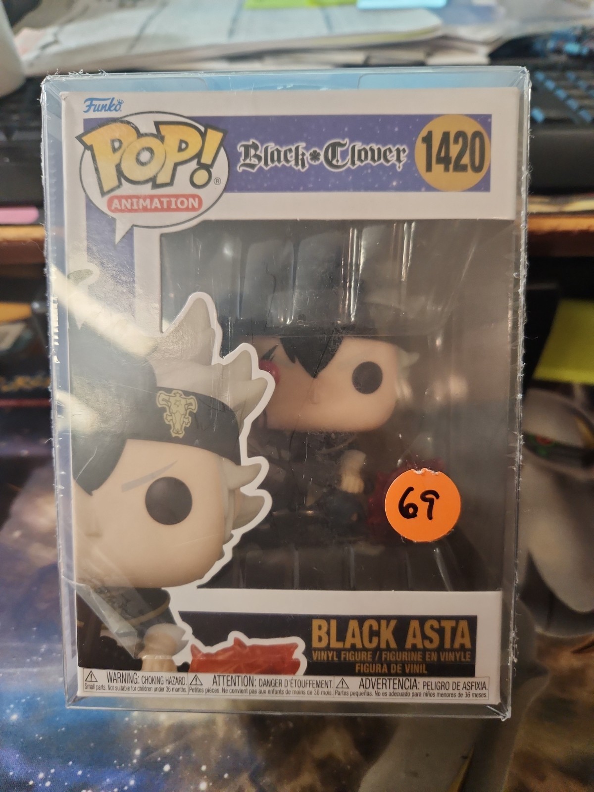 Funko Pop! TRÉBOL NEGRO ASTA 1420 RARO