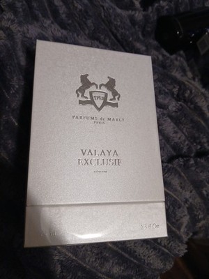 Valaya Exclusif By Parfum de Marly 2.5 Oz EMPTY BOTTLE & BOX ONLY..