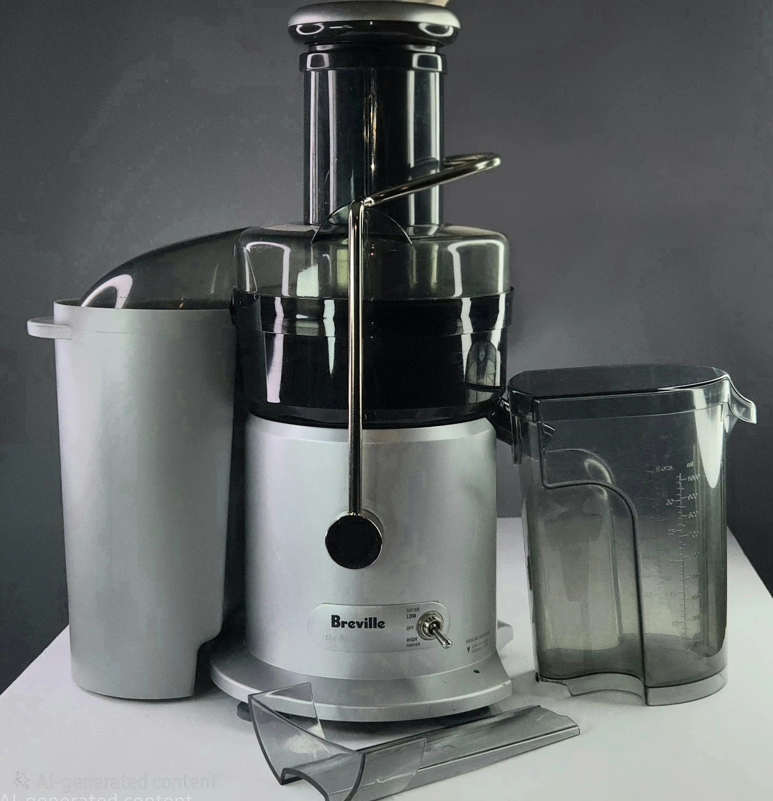 Breville JE98XL Juice Fountain 2 Speed Juice Extractor 850W WFroth Separator