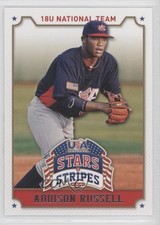2015 Panini Stars and Stripes Addison Russell #3 0q1p